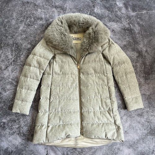 Piumino herno grigio chiaro - herno,