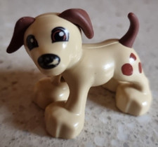 LEGO DUPLO - CANE BEIGE E MARRONE - GRANDE FATTORIA 5649 - USATO - VINTAGE