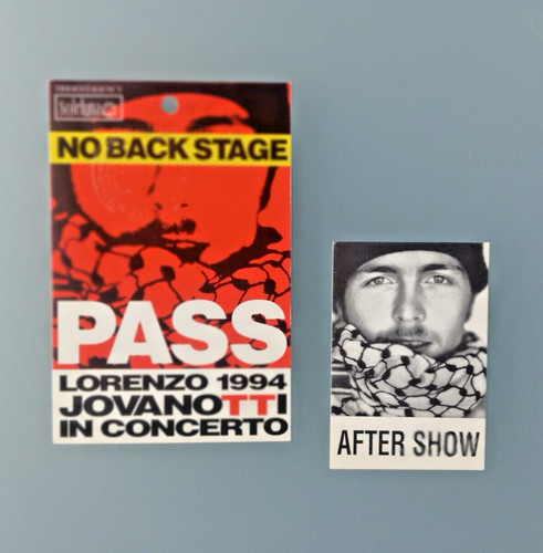 Pass backstage concerto - pass,
