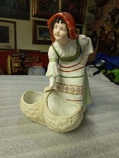 Vecchia statuina biscuit - in,