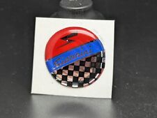 GIANNINI Ø 20MM LOGO ADESIVO 3D SIGLA EMBLEMA FREGIO STEMMA SCRITTA BADGE TARGA