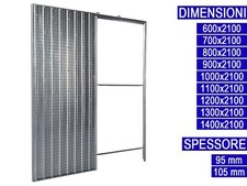 ALLINOX Controtelaio Porta Scorrevole a Scomparsa Per Intonaco MADE IN ITALY