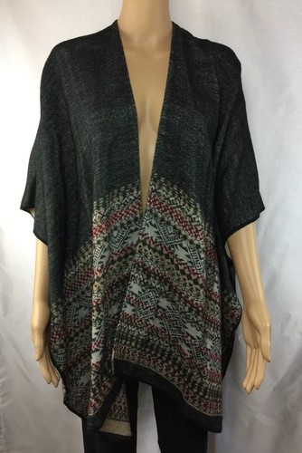 Poncho multicolore quagga - multicolore,