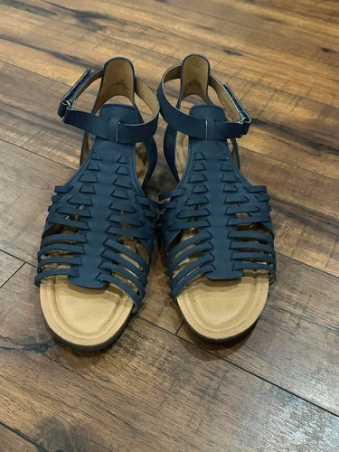 Sandali donna blu navy - , terra