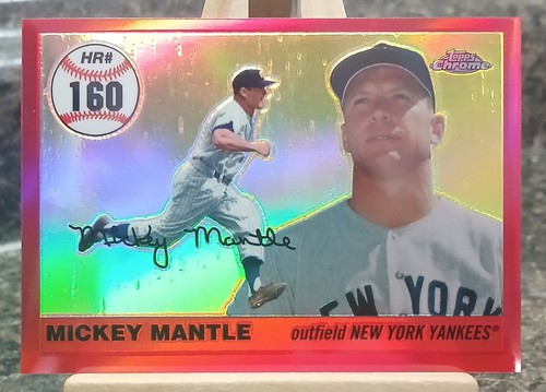 2007 topps chrome mickey - chrome,