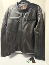 Giacca biker uomo Frye pelle