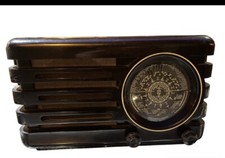 ANTICA RADIO D'EPOCA A VALVOLE PHILIPS  BI 480/A 1947 FUNZIONANTE 