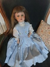 Vintage Bambola Composizione Parigi 301 10 58 CM