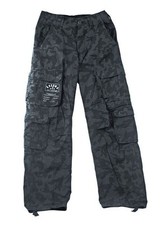 STONE WASHED WORK PANTS -