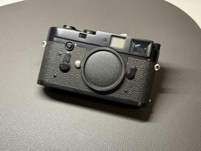 Leica M2 Black Paint - Rara versione Button Rewind + Autoscatto - Ripainta