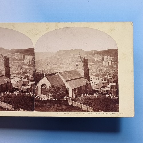 Hastings stereoview c1865 - stereoview,