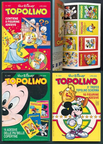 Topolino 1851 1852 1853 - , con