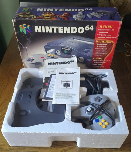 Console n64 nintendo boxata - nintendo,