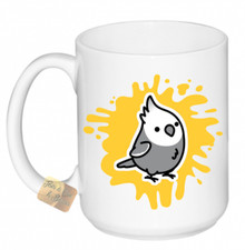 TAZZA LATTE MUG CALOPSITE