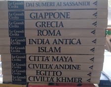 LE GRANDI CIVILTA' - 10 VOLUMI