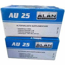 Coppia di Altoparlanti Supplementari  Per CB Modello  AU25 100x60x60mm (2pcs)