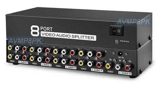 Distributore audio video rca - distributore, 8