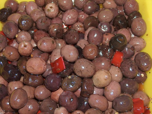 Olive nere condite - olive,