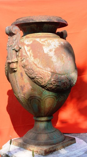 Vaso antico ghisa - ghisa, stile