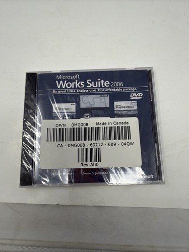 Microsoft works suite 2006 - works, pc