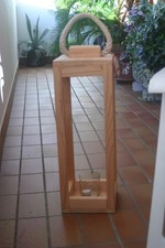 LANTERNA IN LEGNO DECORAZIONE