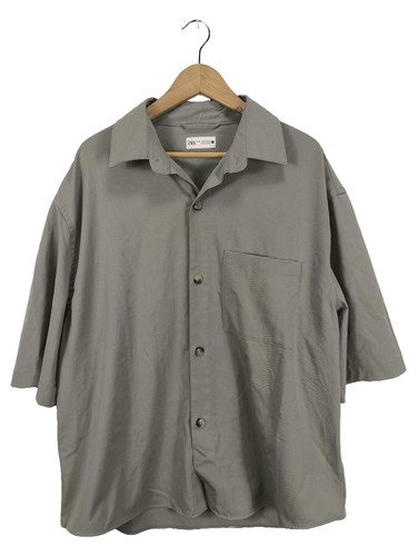 Zara camicia uomo verde - verde, manica