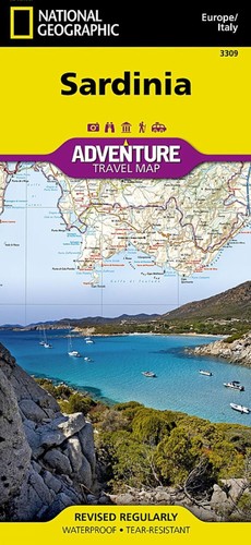Sardinia map - sardinia, (italy)