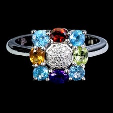 925 Anello Argento Sterling