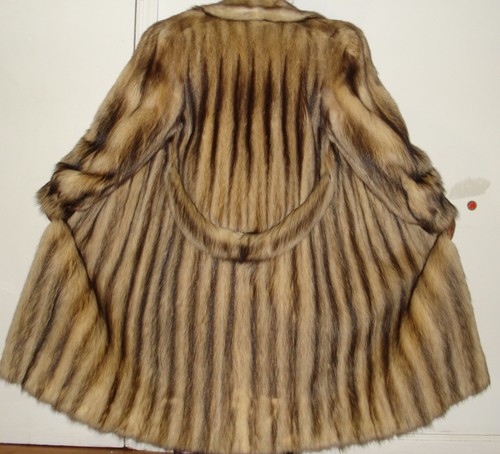 Cappotto pelliccia sable fitch - cappotto,
