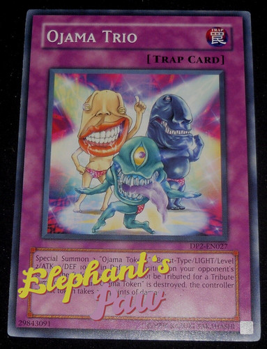 Yugioh ojama trio comune - comune,