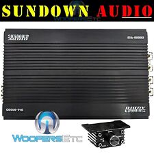 AMPLIFICATORE SUBWOOFER COMPETIZIONE SUNDOWN AUDIO SIA-5000D MONOBLOCCO 5000W RMS