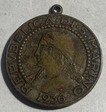 Souvenir Medal Republic of San