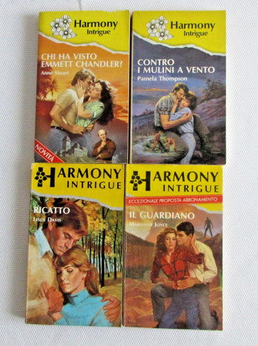 Harmony intrigue anni 3 - '80-,