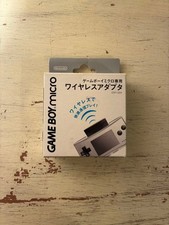 Nintendo Game Boy Micro Adattatore Wireless OEM Testato Funzionante Con Scatola Giappone