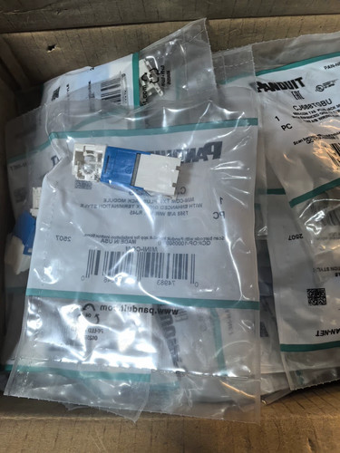 Panduit cj6x88tgbu nuovo - nuovo, 50