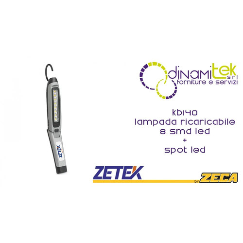 Kb140 lampada ricaricabile con - lampada,