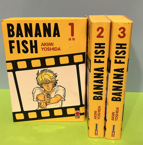 Banana fish cartoline - fish,