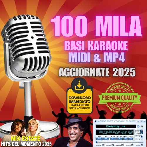 Basi musicali karaoke mp4 100 - basi,