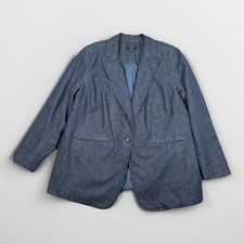 Giacca blazer denim classico