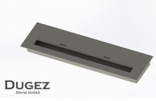 Bruciatore bioetanolo  54cm Inox non regolabile a causa di spessore b-ware arred