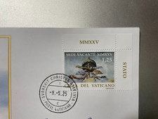 2025 Vaticano Busta con