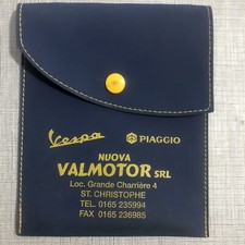 VESPA PIAGGIO: VECCHIO PORTADOCUMENTI CONCESSIONARIA VALMOTOR VAL D’AOSTA