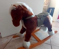 cavallo a dondolo legno