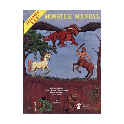 Tsr 1ª edizione manuale - ad&d,