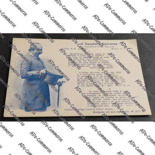 Cartolina cavaliere - cartolina,