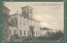Emilia. CASTENASO, Bologna. Il comune. Cartolina d'epoca viaggiata
