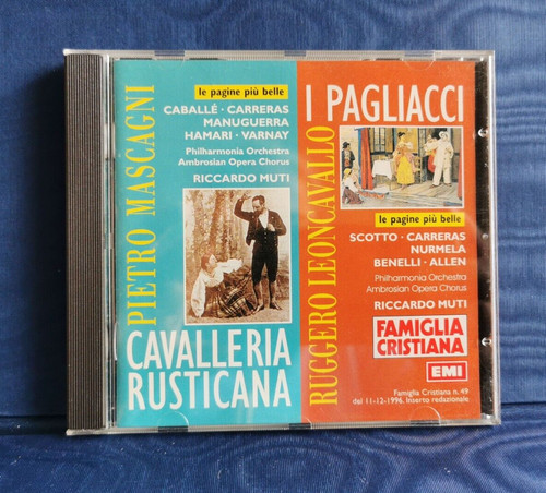 Opera lirica cavalleria - cd,