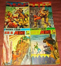 RACCOLTA ALBI A COLORI MIKI/BLEK MINILOTTO 4 NUMERI VEDI FOTOGRAFIE