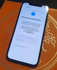 Apple iPhone 12 - 64 Go - Noir - iCloud - Pour Pièces - HS 