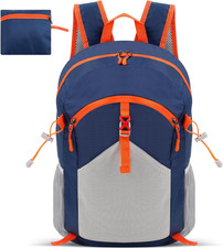 Zaino Trekking Pieghevole, Impermeabile Zaino Da Viaggio Uomo Donna, Leggero Zai